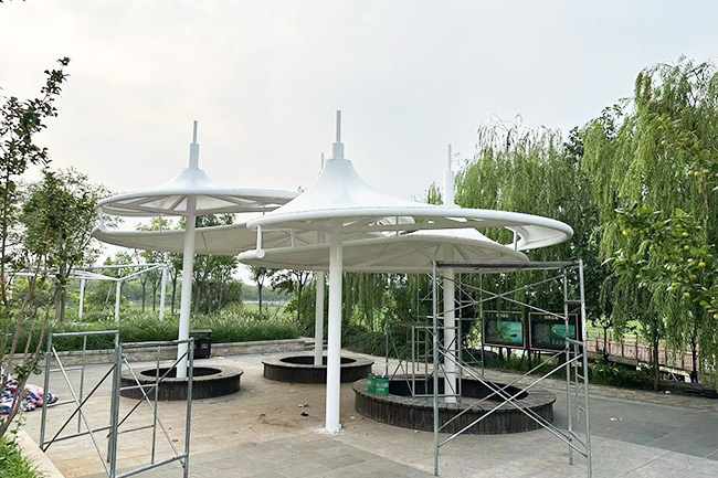 膜结构景观小品